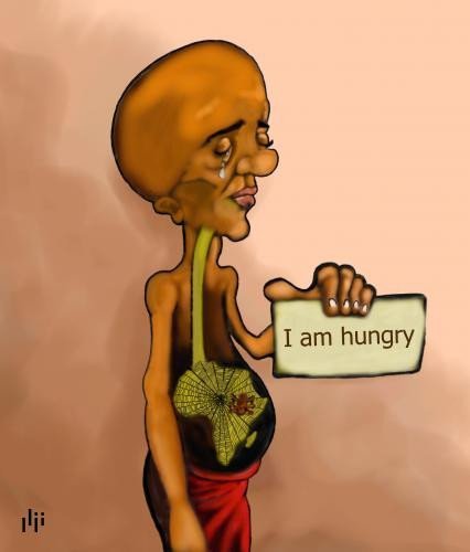 Голодные дети за столом