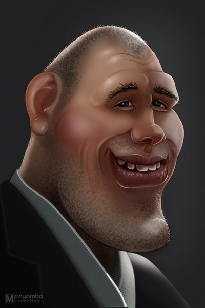 Бокс карикатура