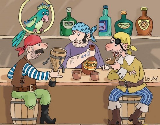 Бар карикатура