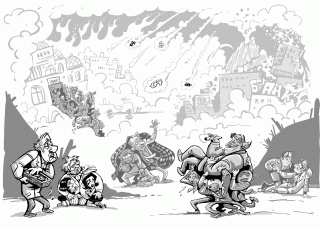 Последний день Помпеи» James Hamilton, 1864