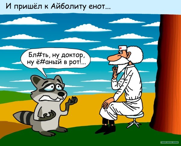 Врач карикатура