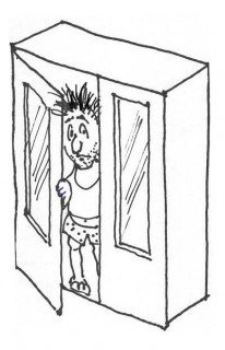 Шкаф карикатура