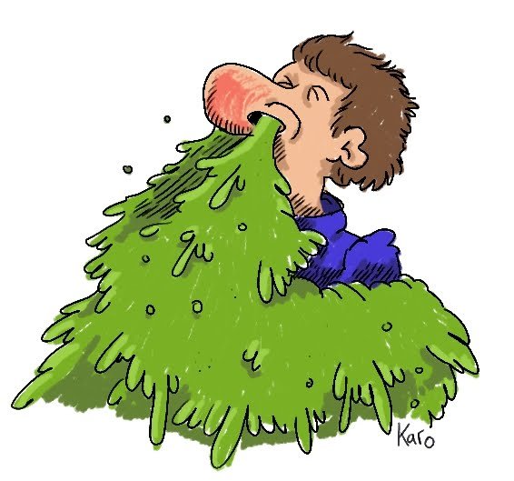 Сопли карикатура