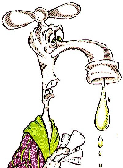 Сопли карикатура