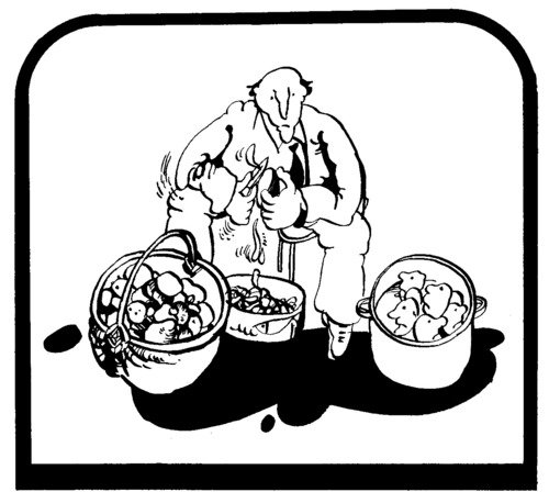 Овощи карикатура