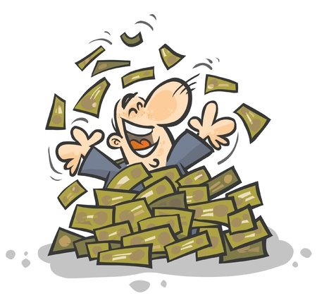 Деньги карикатура