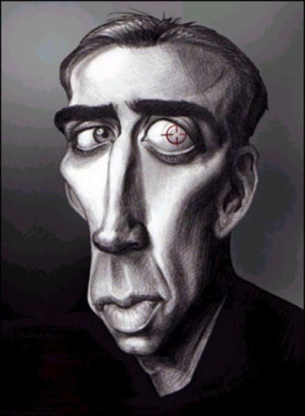 Николас Кейдж вектор