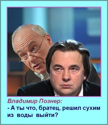 Познер карикатура