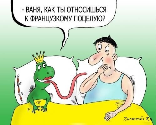 Поцелуй прикол