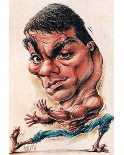 Jean-Claude van Damme карикатура
