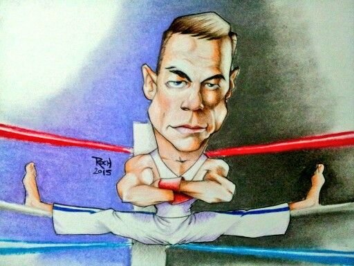 Ван Дамм портрет