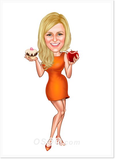 Бьюти иллюстрации девушек