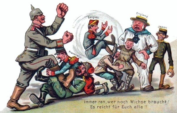 Освободители карикатура