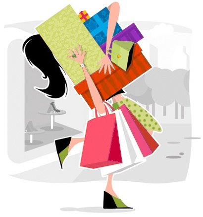 Композиция на тему шопинг