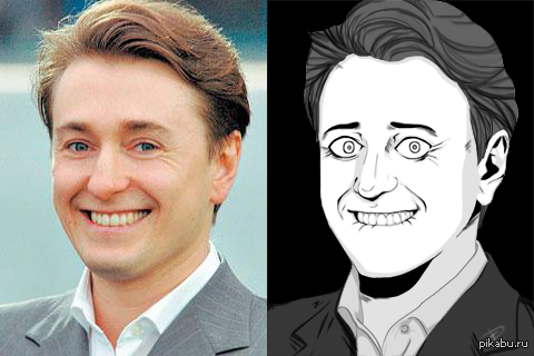 Сергей Безруков шарж