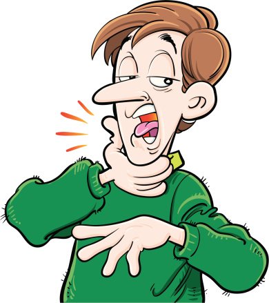 Мультяшка болеет