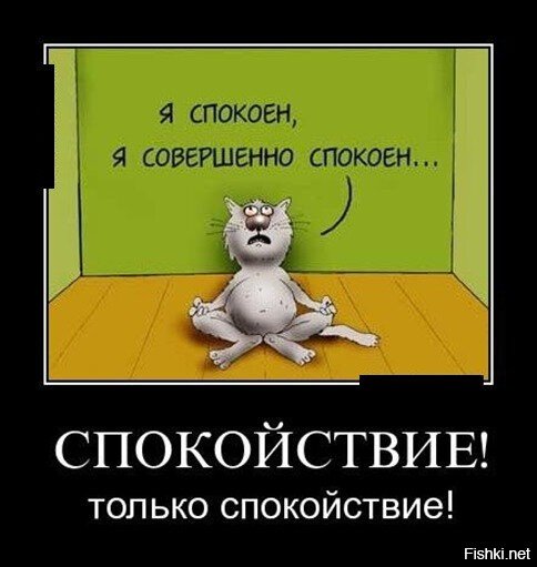 Спокойствие картинки прикольные