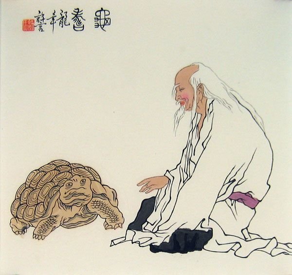 Китайская живопись Лао Цзы