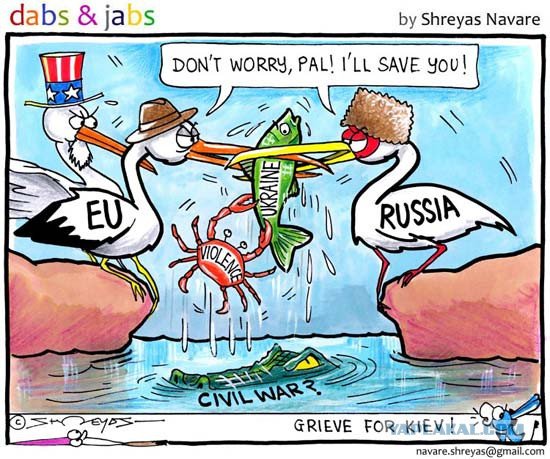 Хохол карикатура