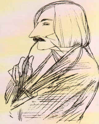 Гоголь набросок