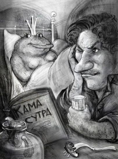 Пенелопа Крус caricature