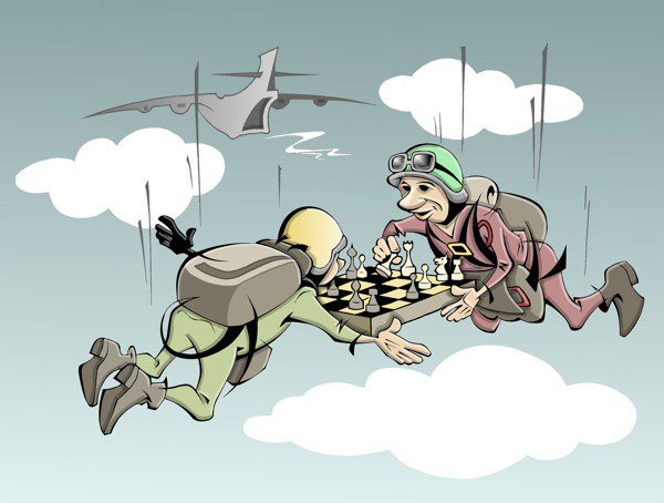 Парашютист прикол