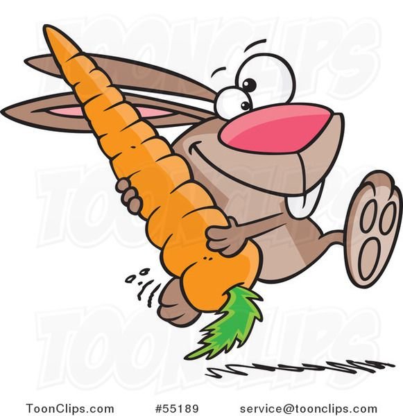 Морковка карикатура