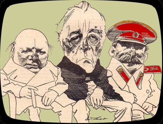 Немецкие карикатуры на Черчилля