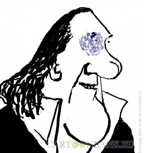 Депардье карикатура