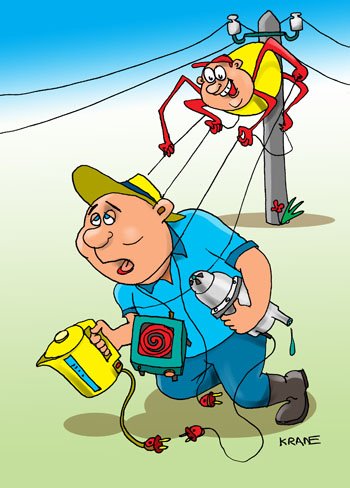 Приколы про электриков и Энергетиков