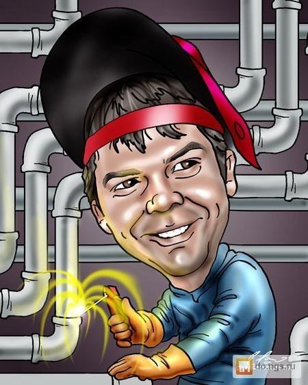 Картинки карикатуры со сварщиками