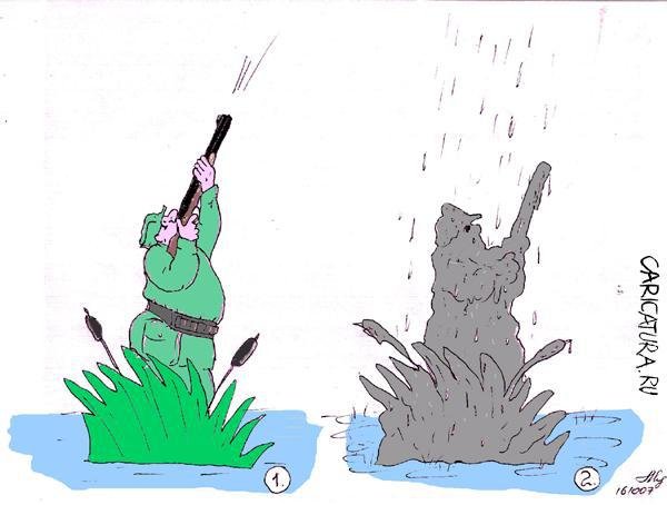 Карикатуры на охотников