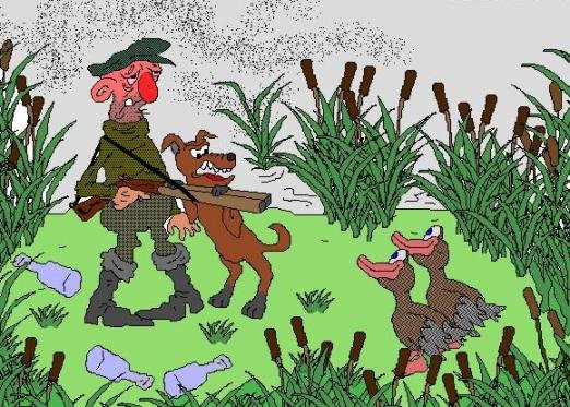 Карикатуры на уток