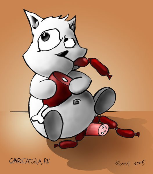 Шарж с котом