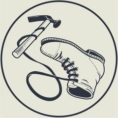 Логотип обувной мастерской