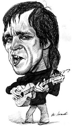 Владимир Высоцкий шарж