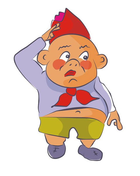 Октябренок карикатура