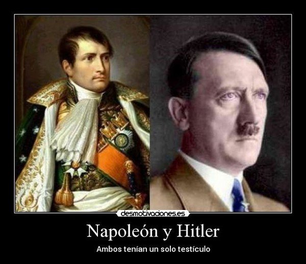 Анекдоты про Наполеона и Гитлера