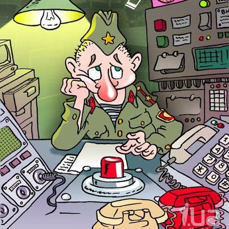 Радист карикатура