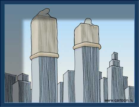 Башни Близнецы черный юмор