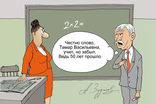 Смешные карикатуры учителей