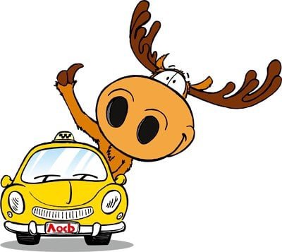 Водитель олень