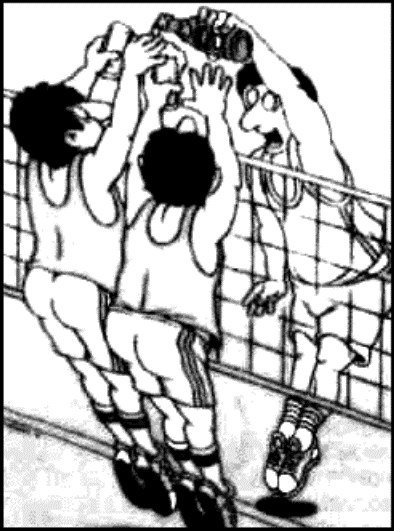 Волейбол карикатура