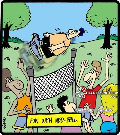 Волейбол карикатура