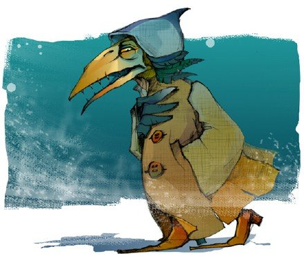 Безумная ворона