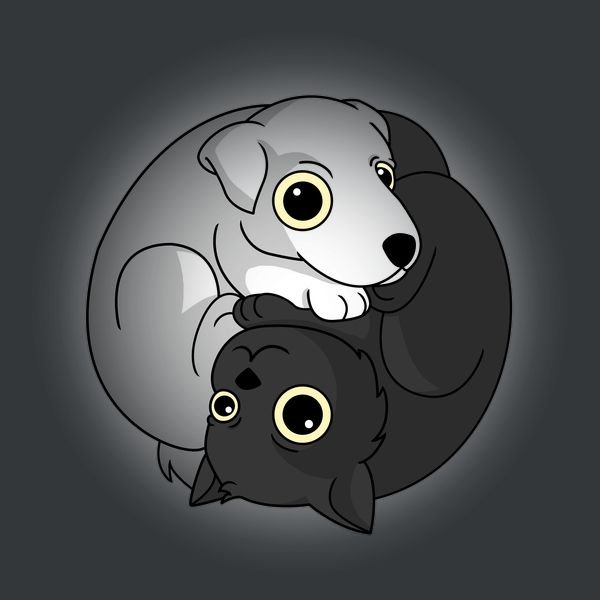 Инь янь карикатура (49 фото)