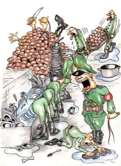 Карикатуры про армию