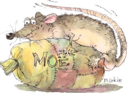 Иллюстратор Борис Лукин крысы