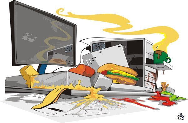 Холодильник шарж