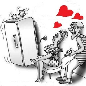 Жирный карикатура